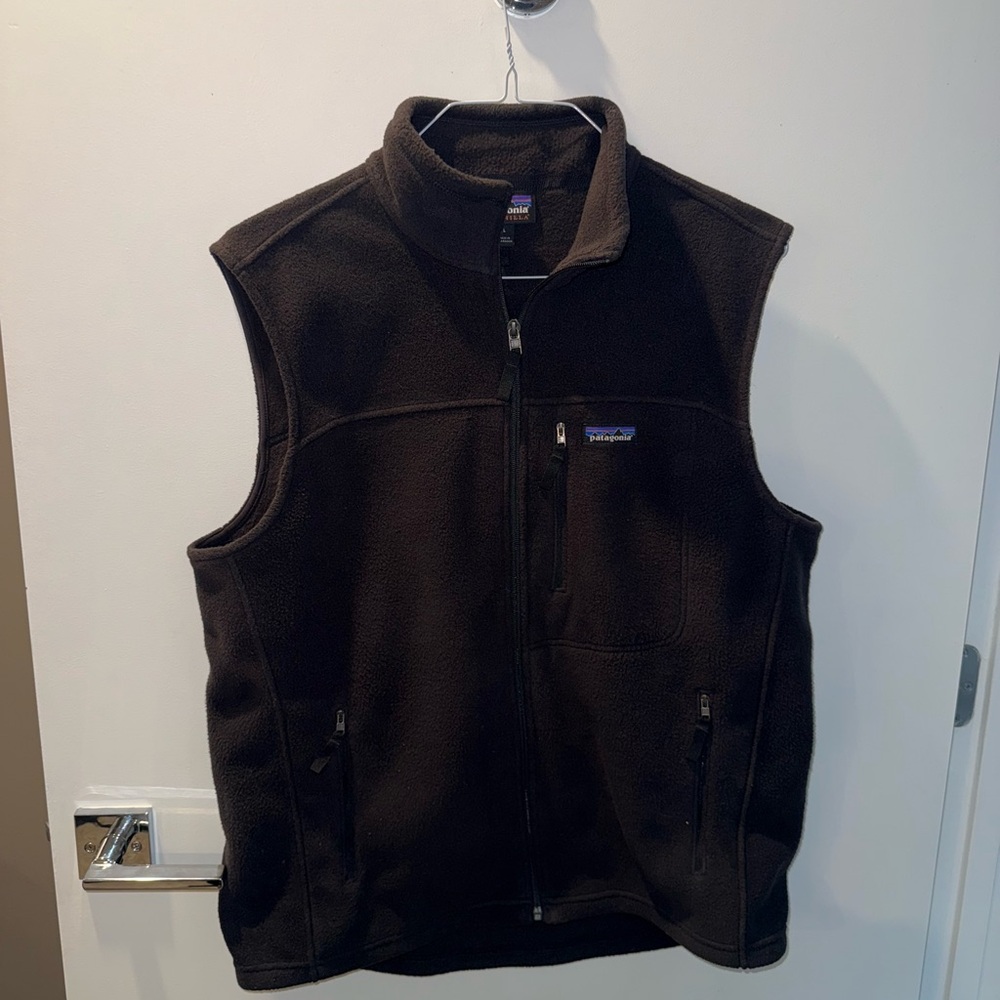 Patagonia Men's Black Fleece Vest